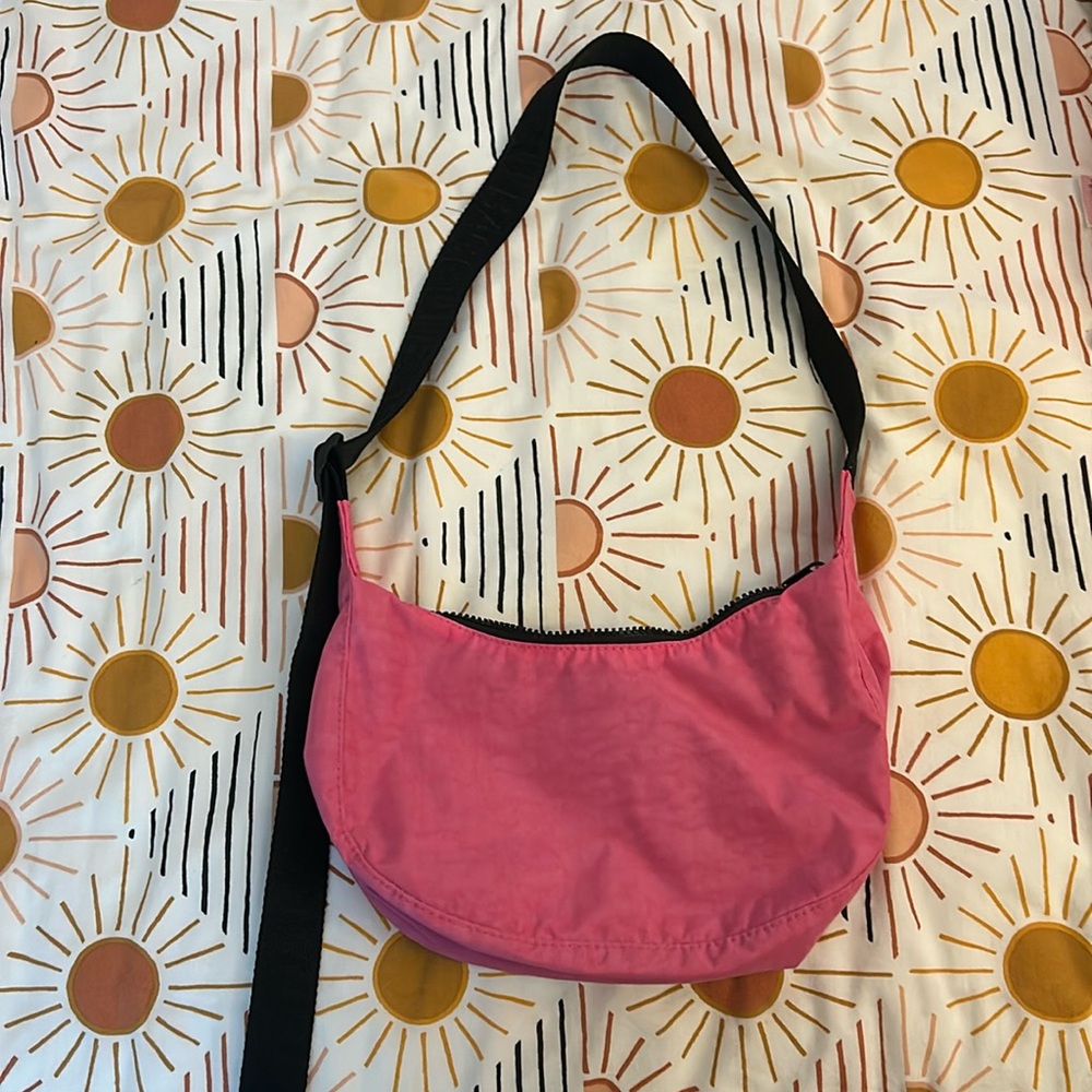 Baggu Azalea Pink Small Crescent